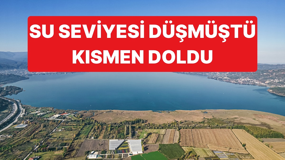 Sapanca Gölü İki Yılın En Yüksek Seviyesine Ulaştı: Su Seviyesi İki Yılın En Yüksek Noktasında