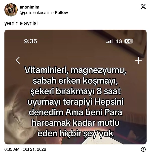 Reçete belli.