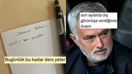 Yeterli Ders Miktarından Mourinho'nun Sakallı İmajına Son 24 Saatin Viral Tweetleri