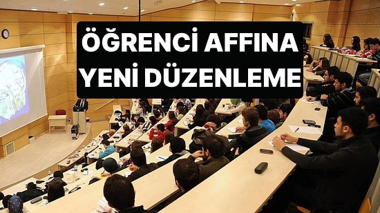 Öğrenci Affı Kapsamında Yatay Geçişte Taban Puan Düzenlemesi Yapıldı