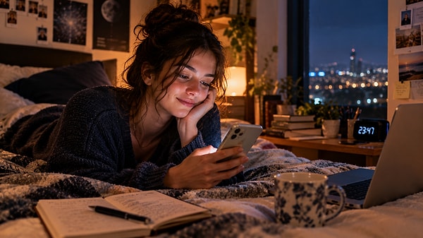 Kova burcu, karmaşık duygularını mesajlara ve telefon konuşmalarına dökmekte usta.