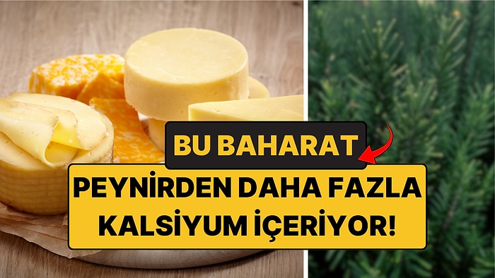 Peynirden Daha Fazla Kalsiyum İçeriyor: Mutfakların Tanıdık Baharatı