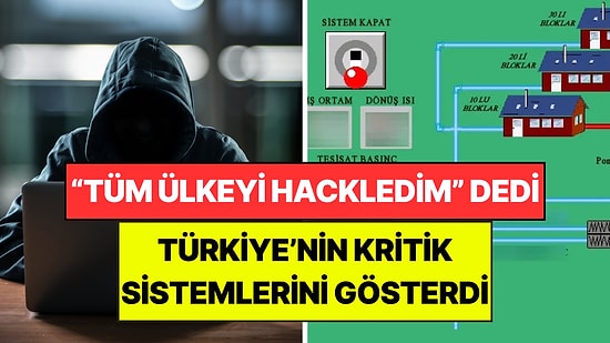 Türkiye'yi Hacklediğini İddia Etti: "Tüm Bir Şehrin Suyunu Kesebilirim"