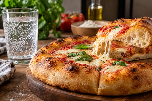 Sadece acil durumlarda değil, restoran usulü puf puf kabarmış kalın tabanlı pizzalar yapmak için de soda en büyük yardımcınız olmaya aday.