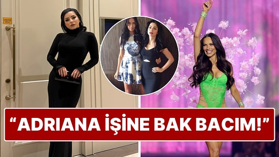 Podyuma Çıkan Merve Boluğur'dan Adriana Lima'ya Gönderme!