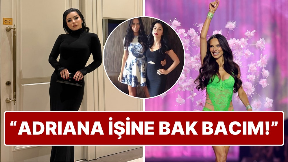 Podyuma Çıkan Merve Boluğur'dan Adriana Lima'ya Gönderme!