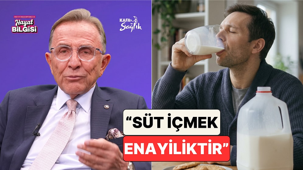 Prof. Dr. Osman Müftüoğlu Yetişkinlikte Süt Tüketimi Üzerine Konuştu: "Süt Yaşlandırır mı?"