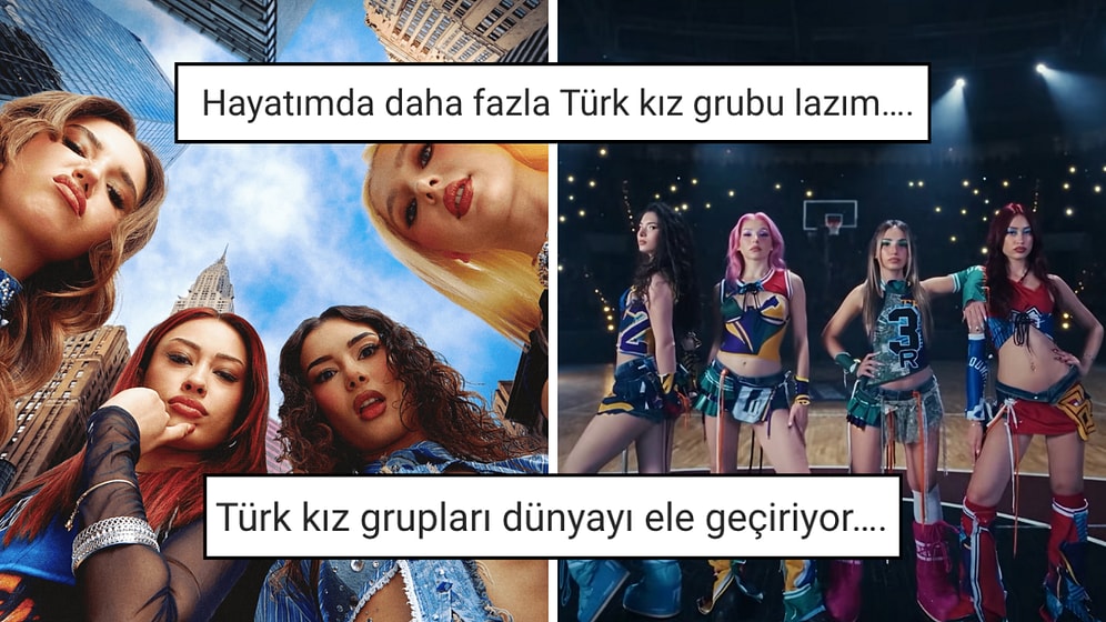 Gümbür Gümbür Geliyorlar: Türk Kız Grubu AURA'nın Yeni Klibi Yabancıları Adeta Büyüledi