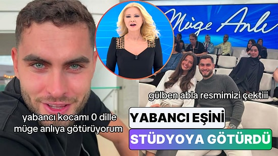 Yabancı Eşini Müge Anlı'ya Seyirci Olarak Götüren Bir Kadın Eğlenceli Gününü Paylaştı