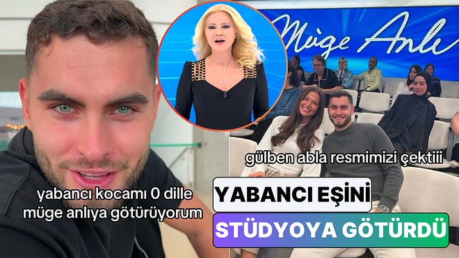 Yabancı Eşini Müge Anlı'ya Seyirci Olarak Götüren Bir Kadın Eğlenceli Gününü Paylaştı