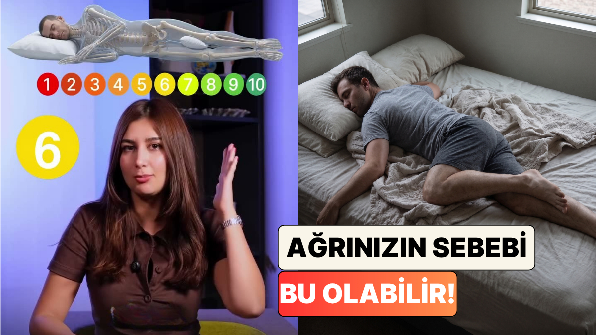 Bir Fiziksel Tıp ve Rehabilitasyon Uzmanı Uyku Pozisyonlarını 0'dan 10'a Puanladı