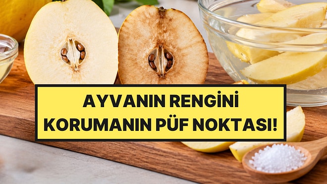 Ayvanın Kararmasını Önlemenin En Etkili Yolları Belli Oldu