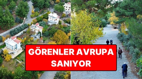 Bilecik'teki Emekliler Köyünü Görenler Avrupa Sanıyor