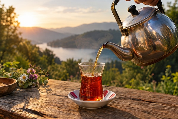 Karadeniz'in Tirebolu çayı da 11. sırayla ilk 15'e girdi.