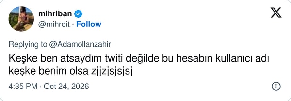 Aranan tweet değil, bu hesabın kullanıcı adı