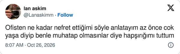 Hapşırmak lüks.