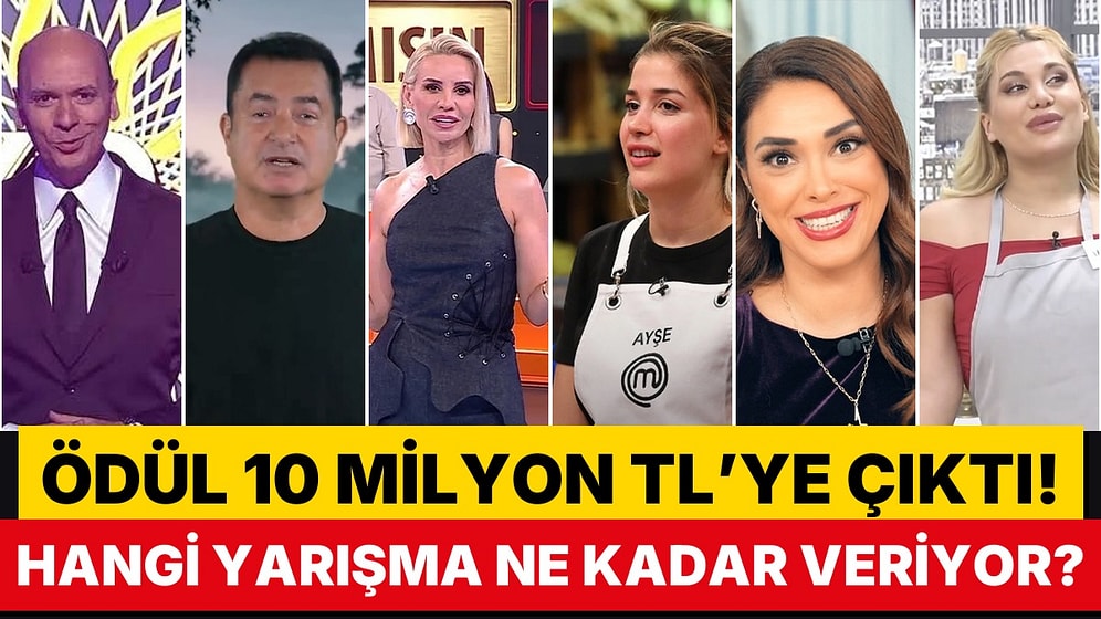 Büyük Ödülünü İkiye Katladı: Ekrandaki Yarışma Programlarında Kim Ne Kadar Kazanıyor, Belli Oldu!