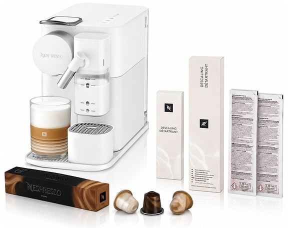 Nespresso F121 Lattissima One kireç çözme kitli set son 365 günün en düşüğü net 13.499 TL!
