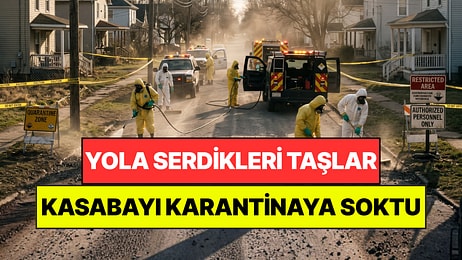 Yol Maliyetini Düşürmek İçin Serdikleri Taşlar Tüm Kasabayı Karantinaya Soktu