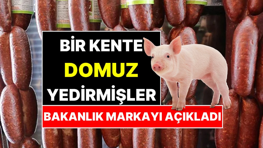 Dana Sucuk Diye Satılan Üründe Domuz Eti Çıktı: Bakanlık Markayı Açıkladı