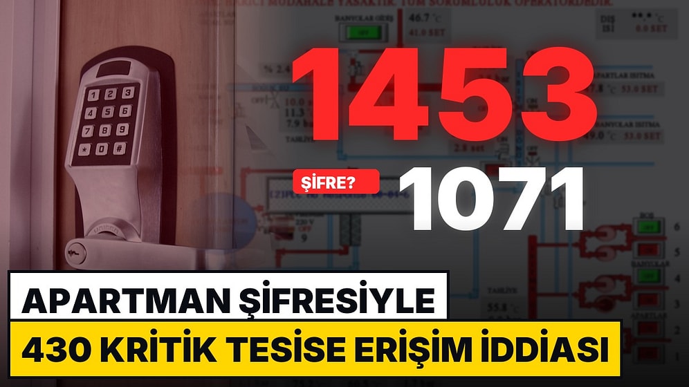 Apartman Kapısındaki Şifre Bu Kez Başka Yerde Çıktı: 430 Kritik Tesisin Paneline Erişim İddiası Gündem Oldu!