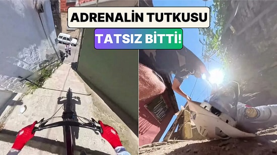 Tepe İnişi Sporcusu Ramazan Ayvaz Merdivenli Sokaklardan İnerken Yaşadığı Kazayı Paylaştı