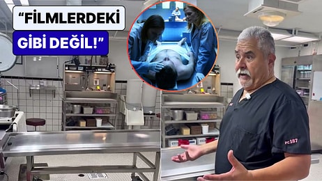 Bir Otopsi Uzmanı Hollywood Yapımlarındaki Otopsi Odalarının Gerçekle Farkını Morgunu Gezdirerek Gösterdi