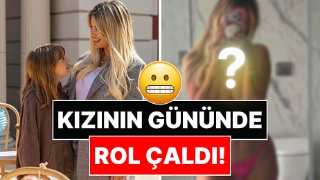 Pes Artık: Wanda Nara Kızının Doğum Günü Paylaşımına Kendi Çıplak Pozunu da Sıkıştırmayı İhmal Etmedi!