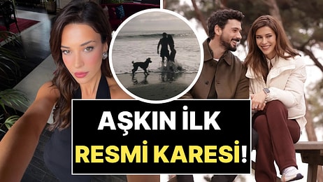 Aşkın İlk Resmi Adımı Geldi! Devrim Özkan, Deniz Can Aktaş'la İlk Aşk Pozunu Paylaştı!