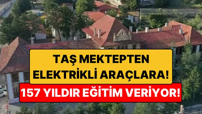 157 Yıllık Taş Mektepte Öğrenciler Elektrikli Araç Teknolojisi Öğreniyor