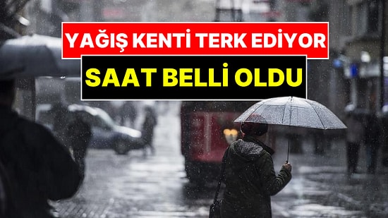Meteoroloji Uzmanı Adil Tek İstanbul'da Yağışın Biteceği Saati Açıkladı