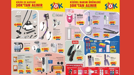 ŞOK'a Buharlı Temizlik Makinesi Geliyor! 31 Ekim 2026 ŞOK Aktüel Ürünler Kataloğu