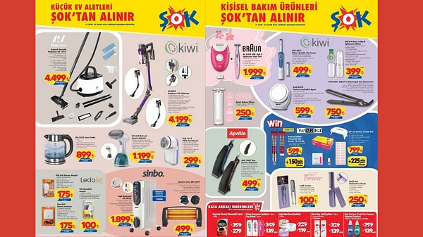 ŞOK'a Buharlı Temizlik Makinesi Geliyor! 31 Ekim 2026 ŞOK Aktüel Ürünler Kataloğu