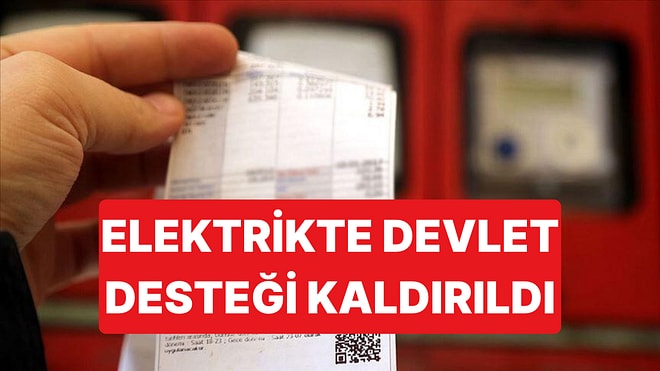 EPDK Elektrik Destek Sınırını Belirledi, 6,5 Milyon Abone Etkilenecek: 820 TL Üzerine Destek Kalkıyor