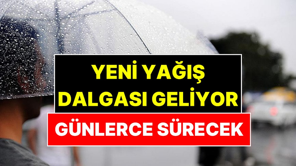 AKOM Açıkladı: İstanbul'da Yağmur Günlerce Sürecek
