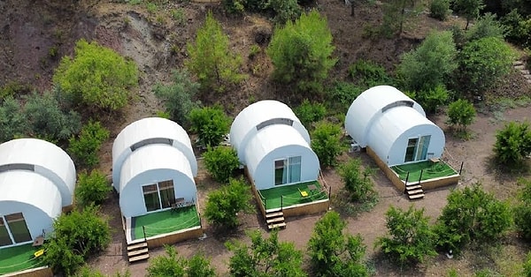 1. Evergreen Glamping