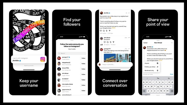 Şirketin bünyesinde bulundurduğu Instagram ile ortak olarak çalışacak yeni platform, şu anda akıllı telefonlar adına Play Store ve App Store'da bulunuyor.