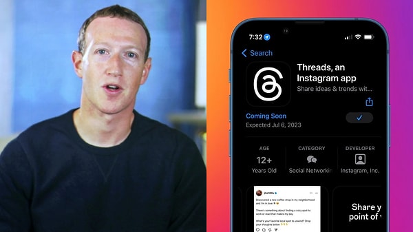 Meta'nın sadece birkaç günde 100 milyon kullanıcıya ulaşarak rekor kıran yeni sosyal medyası Threads, beğenilen logosunun aslında çalıntı olduğu iddiaları ile tekrardan gündemde.