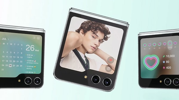 Firma'nın 90'ların efsanevi kapaklı telefonlarına götüren katlanabilir telefonu, geçmişin tasarımını ve geleceğin teknolojisini birleştiren bir yapıya sahip.