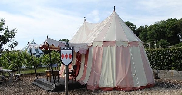 18. Knight’s Glamping at Leeds Castle - Birleşik Krallık