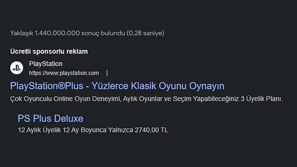 Gece yarısı PlayStation Plus'ın resmi web sitesinde görüntülenen bir üyelik planında Playstation Plus Delux aboneliğinin yıllık fiyatının yüzde 600 oranında bir zamla 2.740 TL olarak güncellendiği ortaya çıktı.