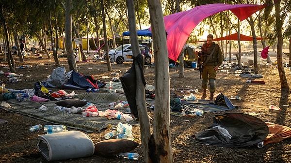 Hamas'ın havadan planörlerle indiği ve terör estirdiği festival alanıyla ilgili ise dikkat çeken bir haber yapıldı.