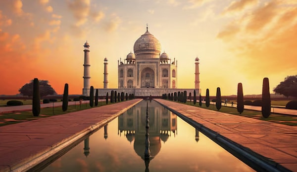 7. Tac Mahal, Hindistan