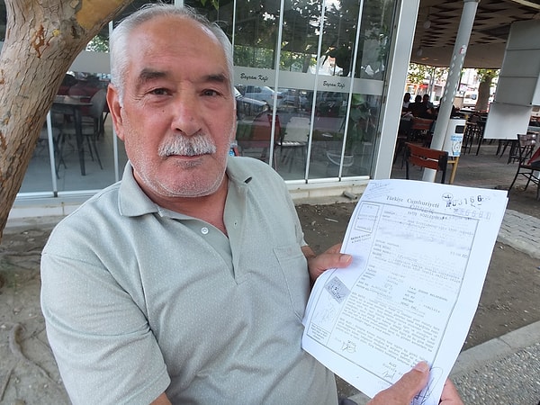 Balıkesir'de uzun yıllar önce aracını satan Musa Erdil'in başı HGS borçları nedeniyle dertte.